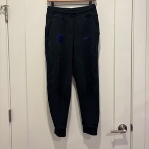 Nike Tech Fleece Joggers Mens Small Black US Soccer Sweatpants CZ0499-010